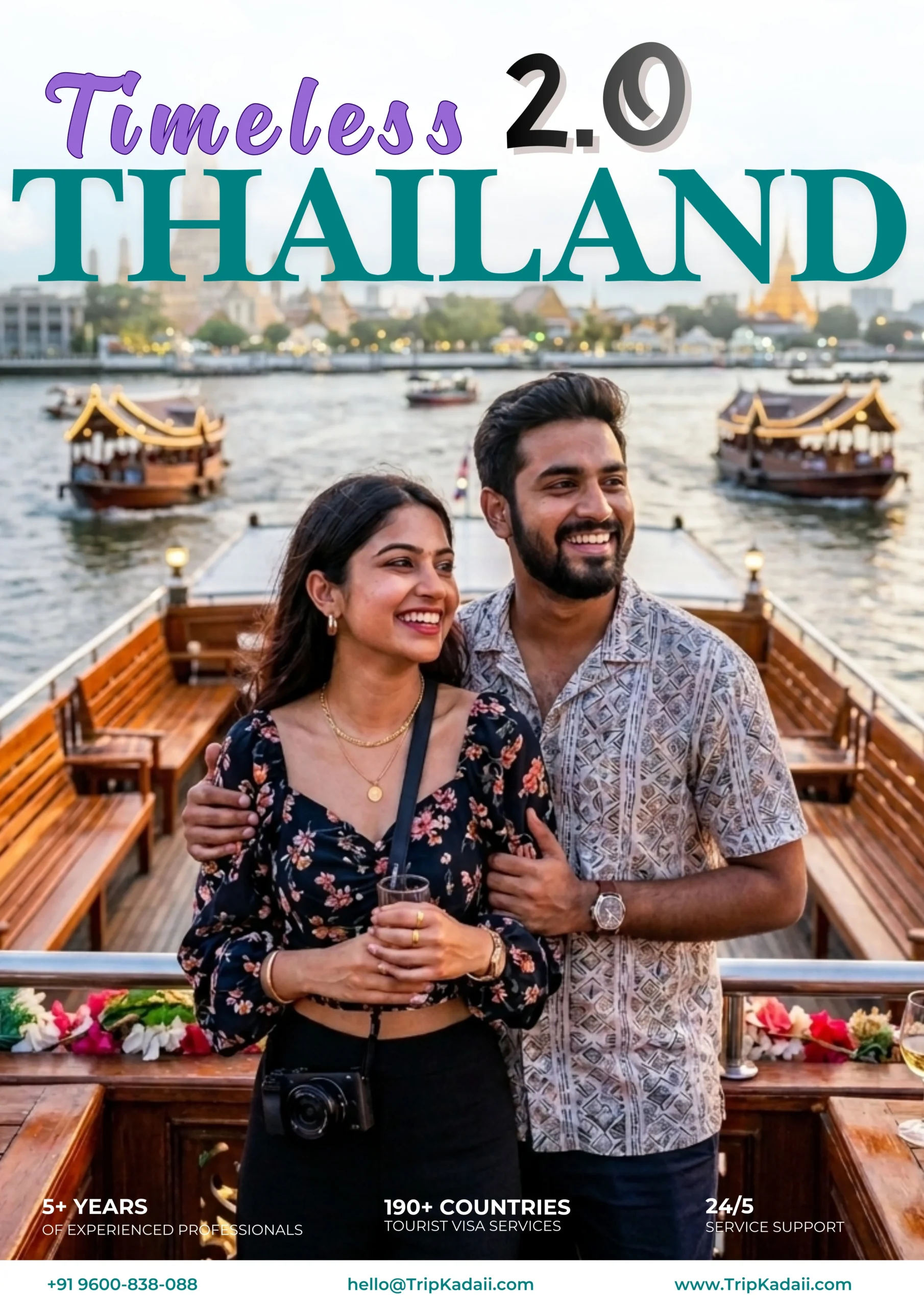 Travel Package Timless Thailand 2.0 - tripkadaii.com