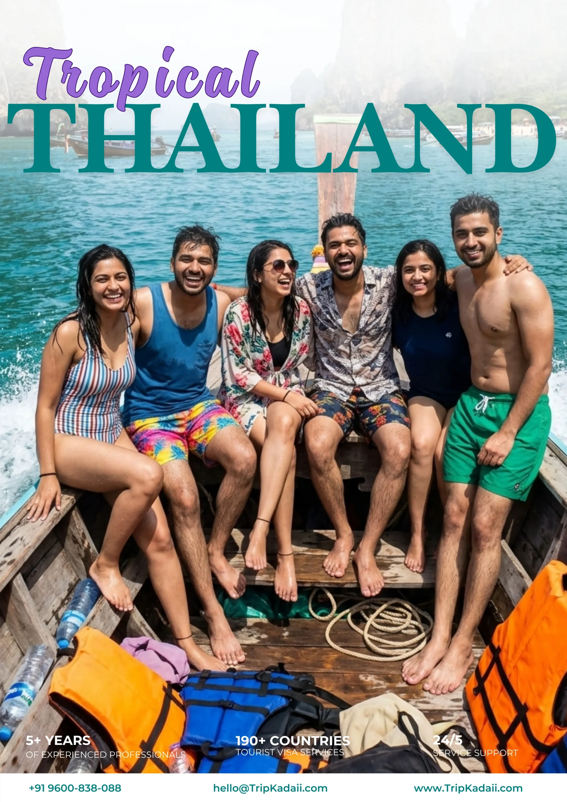 Travel Package Tropical Thailand - tripkadaii.com